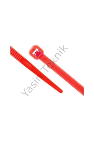 250x3.6mm Gt 250 Ik Kırmızı Kablo Bağı