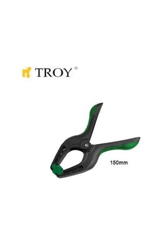 Troy 25056 Mandal Tipi Işkence 150Mm Plastik Mengene Çelik Yaylı