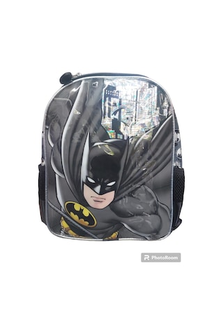 Batman Pelerinli Anaokul Çantası Çok Renkli