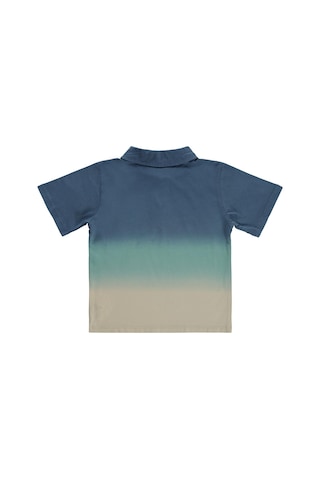 Civil Boys Batik Renk Geçişli Polo Yaka 2-5 Yaş Tişört - Yeşil Petrol