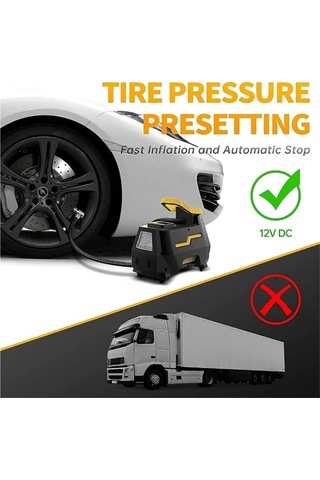 Jialan Dc 12v 150psı Araba Hava Kompresörü Lastik Şişirme Hava