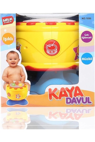 Toysetoys Kaya Davul - Işıklı ve Sesli Kaya Davul- Birlik Oyuncak