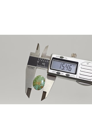 Doğal İran Nişabur Firuze Turkuaz Taşı 16,7 Karat - 3,30 Gram renkli