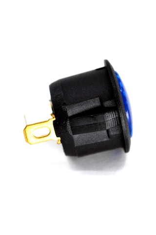 Mavi Göz Lambası 12v Led 23mm Gösterge İkaz