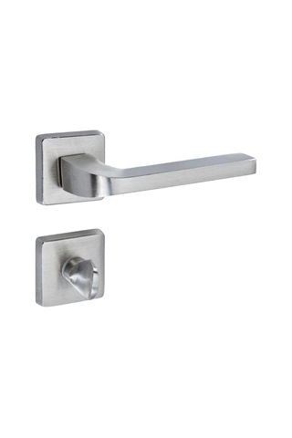 Sese Aysu Modeli Rozetli Wc Kapı Kolu Nikel Saten 200-241r-02-53