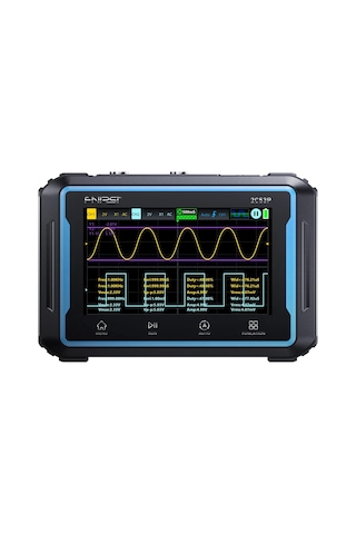 Fnirsi 2c53p 3in1 50mhz 2 Kanal 250msa/s El Tipi Dijital Tablet Osiloskop & Multimetre & Sinyal Jeneratörü