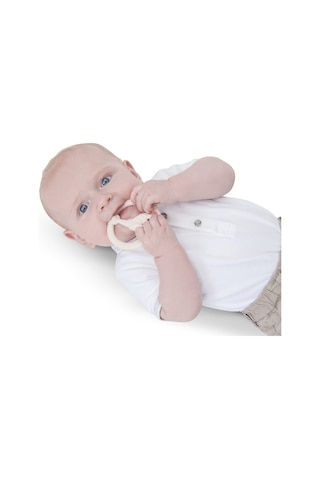 Vulli Zürafa So Pure Circle Diş Kaşıyıcı Sophie Krem Rengi