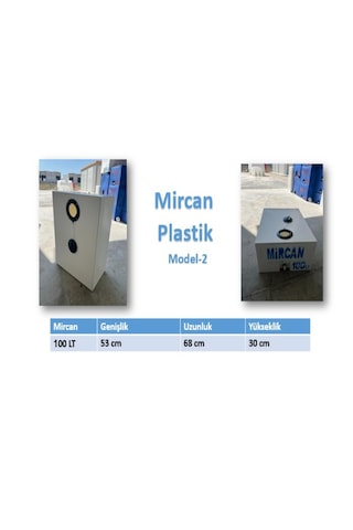 100 Lt Su Deposu Karavan Model 2