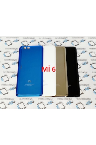 Xiaomi Mi 6 Arka Kapak Batarya Pil Kapağı (Cam) B-7000 (275883653)