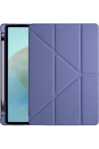 Uryport Xiaomi Redmi Pad 2 Kalemlikli Mars Tablet Kılıfı - Lavender Kapaklı Kılıf