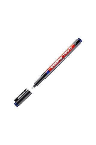 Edding 140 S Permanent Kalem - Asetat Kalemi - Mavi - 1 Kalem - 0,3 Mm Yuvarlak Uç Genel