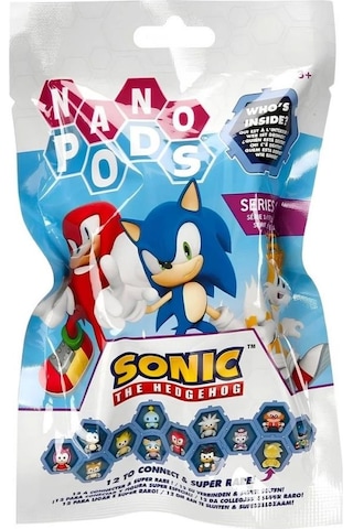 Nano Pods Blind Bag Sürpriz Figür Sonic Lisanslı Ürün Sonic