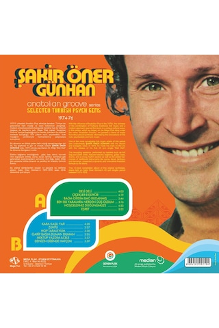 Anatolian Groove Series - Şakir Öner Günhan Renkli Plak