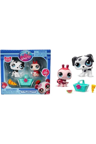 Lps Miniş 2 Li Figür Seti Seri 3 No:156-149 Dalmaçya Köpeği Ve Uğur Böceği