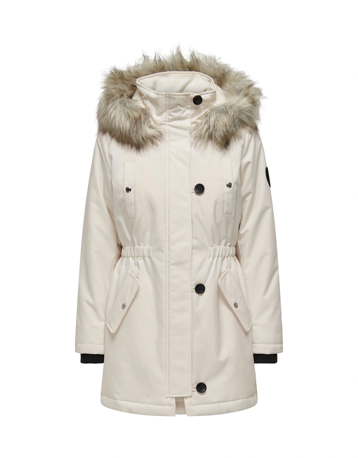 Only Onlırıs Fur Wınter Parka Cc 2023 Otw Kadın Sarı Parka - 15304625 Sarı