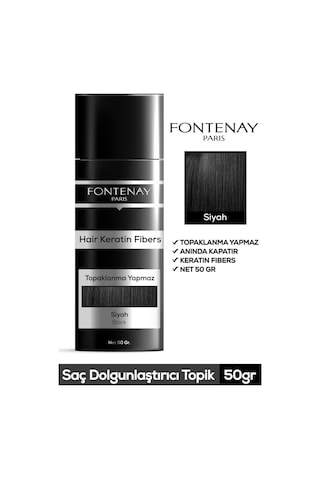 Fontenay Topik Keratin Fıbers Siyah