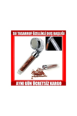 Duş Başlığı Su Arıtmalı Su Tasarruflu Duş Başlığı Filtre Sistemli Diğer