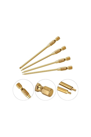 Xuweiwei 4 İn 1 Rc Alet Seti Varyant Altıgen Vida Ve Somun Sürücü 1.5mm 2.0mm 2.5mm 3.0mm Model Araba Tamir Metal