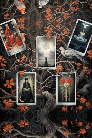 Mistik Cadı Tarot, 78 Kart Ve Rehber Kitap