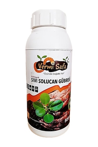 3 KG Katı + 500 ML Sıvı Organik Solucan Gübresi
