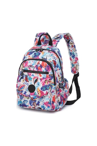 Orta Boy Kadın Sırt Çantası Smart Bags Krinkıl Kumaş 1187 Selva