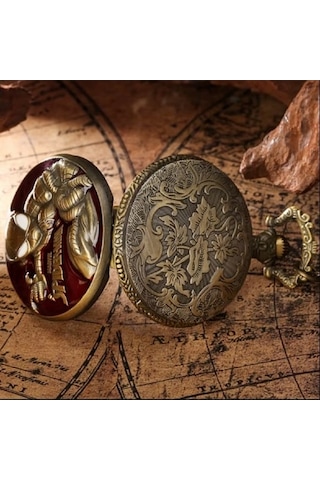 Kişiye Özel Marvel Spiderman Quartz Steampunk Vintage Köstekli Saat