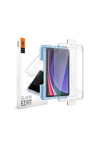 Galaxy Tab S10 Plus / S9 Plus İle Uyumlu Kolay Kurulum Cam Ekran Koruyucu Glas.tr Ez Fit Hd Şeffaf -