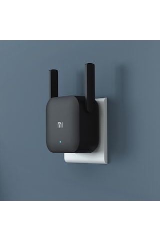 Monyee Xiaomi Wifi Genişletici Pro - 300mbps Hız, Çift Antenli, 64 Cihaz Desteği, Otomatik Güncelleme, Duvar Tipi Tasarım
