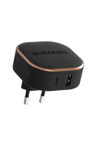 Duracell PD 30W+PPS 18W Şarj Adaptörü Siyah