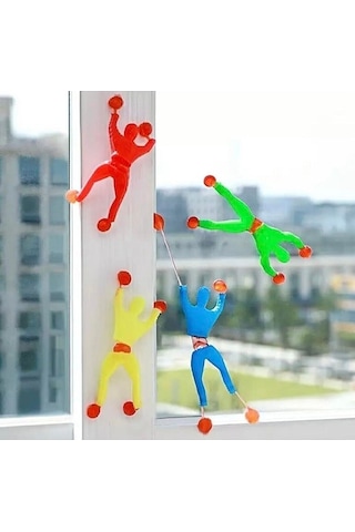 Cama Yapışan Örümcek Adam Oyuncak 5 Adet Birden