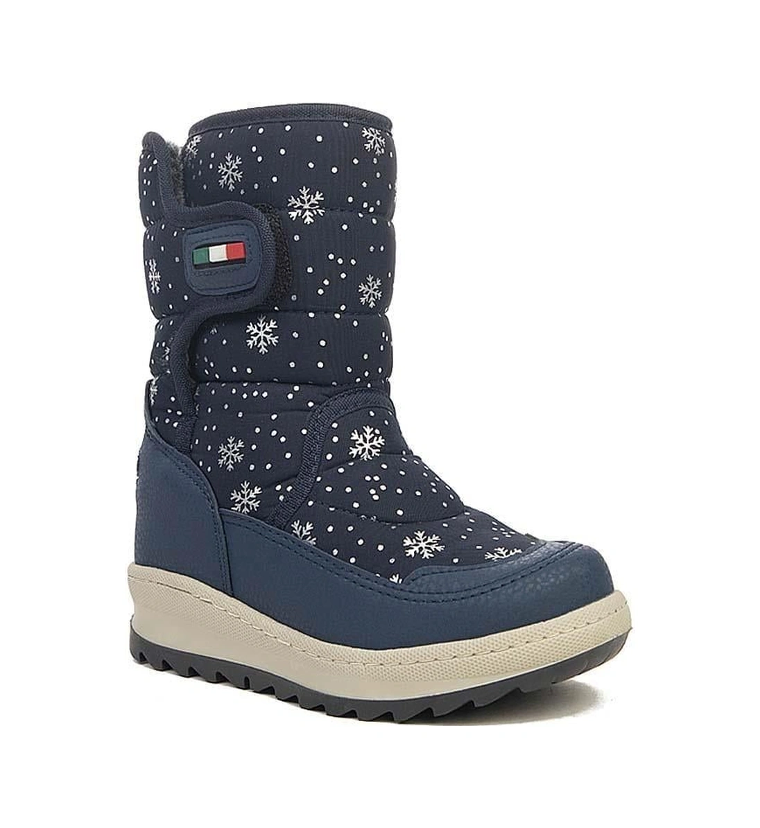 80 Çocuk Okul Öncesi İçi Tüylü Kar Botu Lacivert