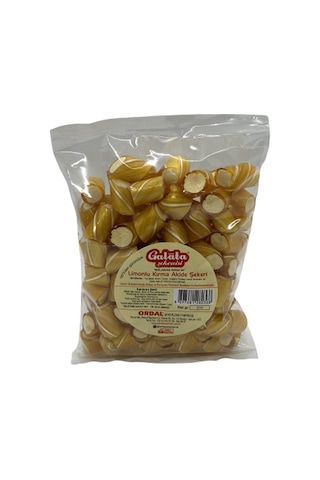 Tarihi Galata Şekercisi Limonlu Kırma Akide Şekeri 420 G