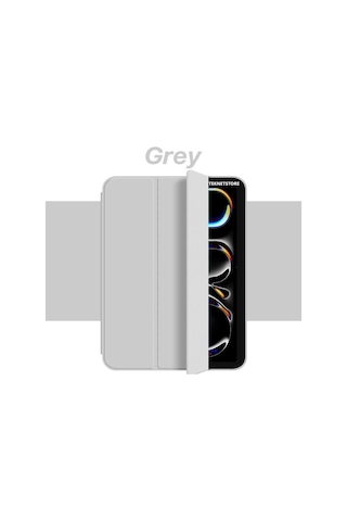 Apple Uyumlu iPad, Pro 11 M4 2024 11 Inç Tablet Flip Smart Standlı Akıllı Kılıf Smart Cover Kapaklı Kılıf