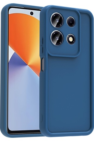 İnfinix Note 30 4g Kılıf Kamera Korumalı Ananas Silikon Kapak Koyu Yeşil