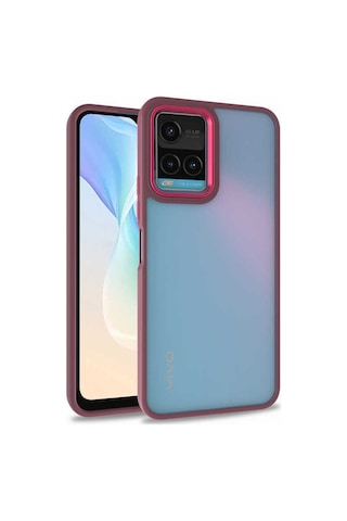 Vivo Y21S Kılıf Zore Flora Kapak (543123698)