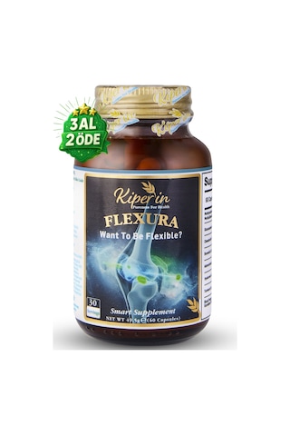 Kiperin Flexura Eklem Glukozamin, Msm, Kondroitin, Akgünlük, Sam-e, Hyaluronik Asit 60 Kapsül