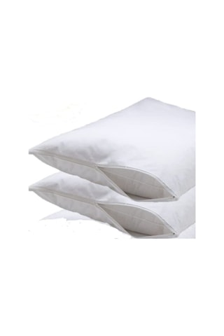 Madame Clean 50X70 Yastık İçi Kılıf Fermuarlı Beyaz 2Adet