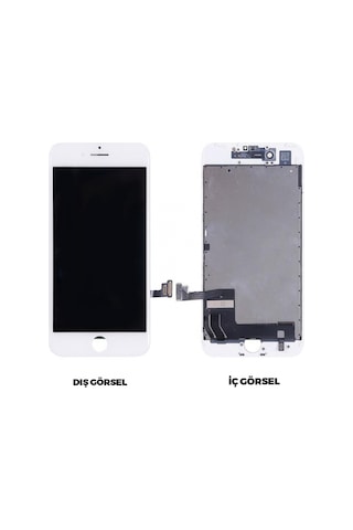 Teknonet Apple Uyumlu iPhone 7 Aaa Kalite Lcd+dokunmatik+çıtalı - Siyah
