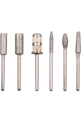 Reedark Usb Şarjlı Elektrikli Tırnak Taşlama Makinesi 5000-20000 Rpm 6 Adet Uç Ve Zımpara Bandı Siyah