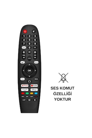 Sungate Led Tv Kumandası Disney-netflix-youtube-prime Tuşlu