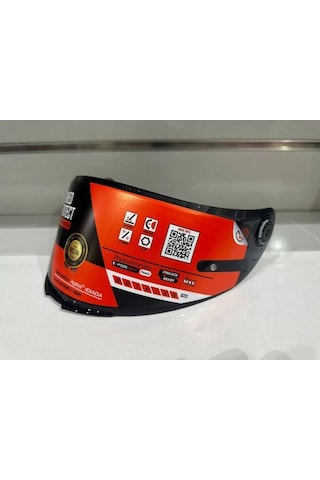 Mt Vizör V-14B Siyah Renk Kask Camı