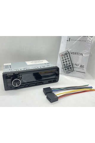 Everton Rt-3024 Çift Usb Usb-Sd-Fm-Aux Bluetooth Oto Teyp 4X60