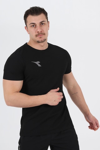 Diadora Alto Antrenman T-Shirt Siyah