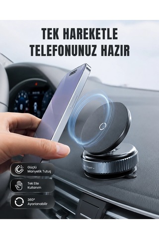 16 Mıknatıslı Araç Telefon Tutucu Kaymaz Ve Güvenli 85035515