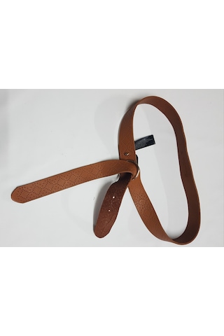 6124/543 Massimo Dutti Kahverengi Kadın Deri Kemer Kahverengi