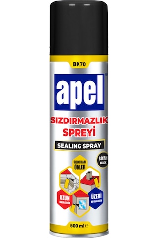 Apel Su Sızdırmazlık Su İzolasyon Spreyi Siyah 500 Ml