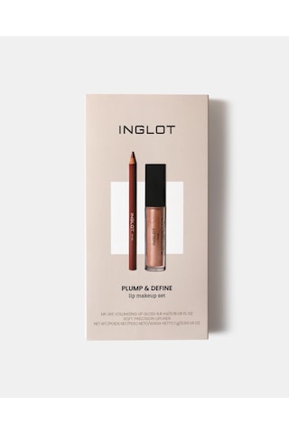 Lip Makeup Set Plump & Define Dolgun Ve Belirgin Dudaklar İçin 2 Li Dudak Makyaj Seti