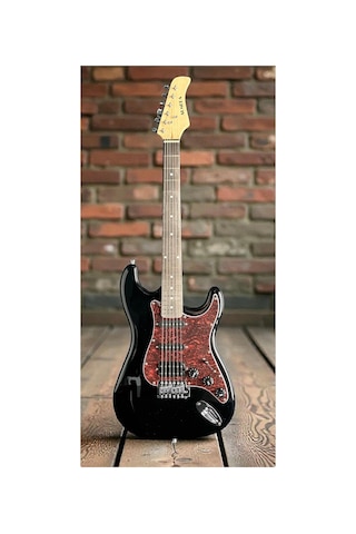 Elektro Gitar Hss Manyetik 4/4 Kılıf Kablo Pena Askı Hediyeli