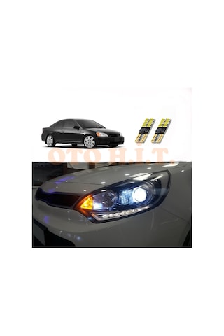Honda Civic Vtec1 Uyumlu Park Ampulü Beyaz Led Aydınlatma Ampulü Canbus'li