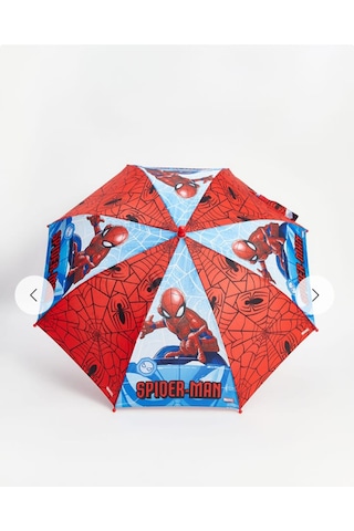 Spider-man Lisanslı Erkek Çocuk Şemsiye Çok Renkli